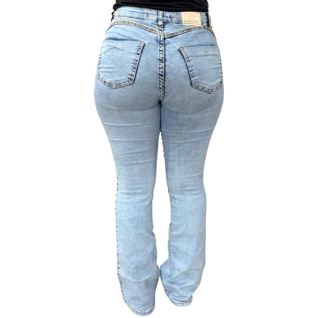 Calça Feminina Faraya Jeans Flare Ref.670
