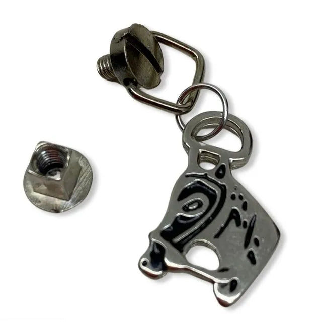 BotaFaca Aramada
                                    - Couro Crazy Horse Nescau | Bordados Bege