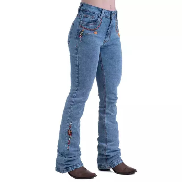 Calça Texas Farm Feminina Vitality Umber