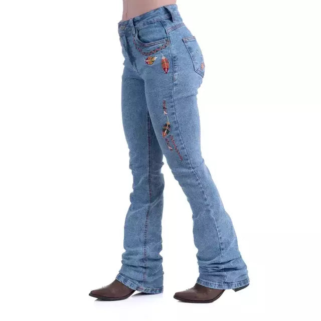 Calça Texas Farm Feminina Vitality Umber