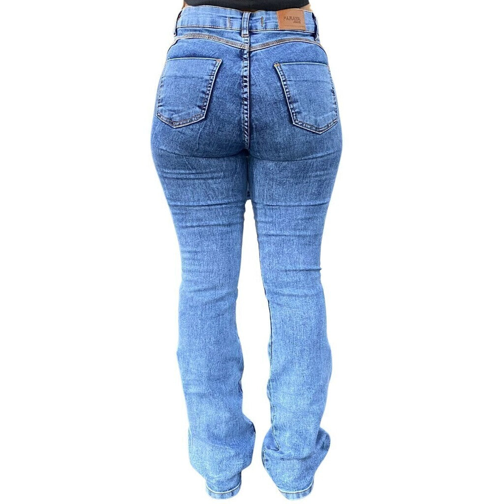 Calça Feminina Faraya Jeans Flare Ref.1035
