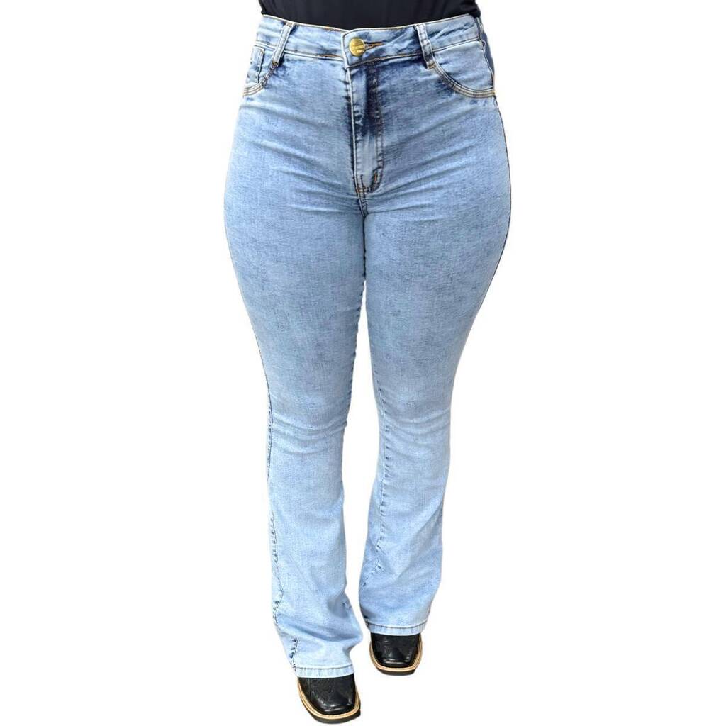 Calça Feminina Faraya Jeans Flare Ref.670