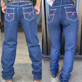 COMBO CASAL CALÇA TEX TEAM BORDADA RED