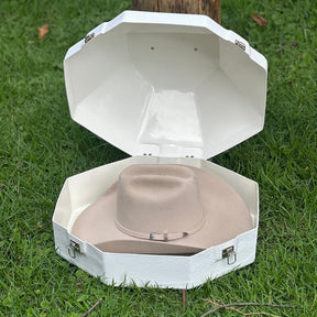Case p/chapéu king western - branca