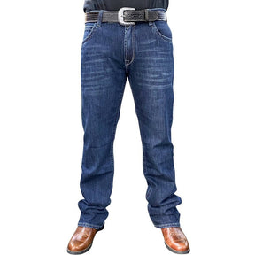 Calça Masculina Selff Western Relaxed Dark