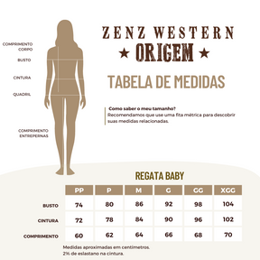 Regata Feminina Zenz Origem Baby