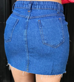 SAIA JEANS CURTA COM BRILHO